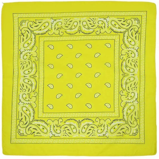 bandana hiphop jaune