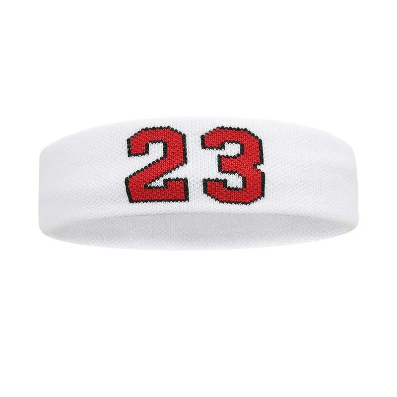 bandeau molleton homme 23 blanc