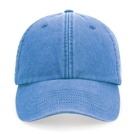 Casquette vintage washed bleu