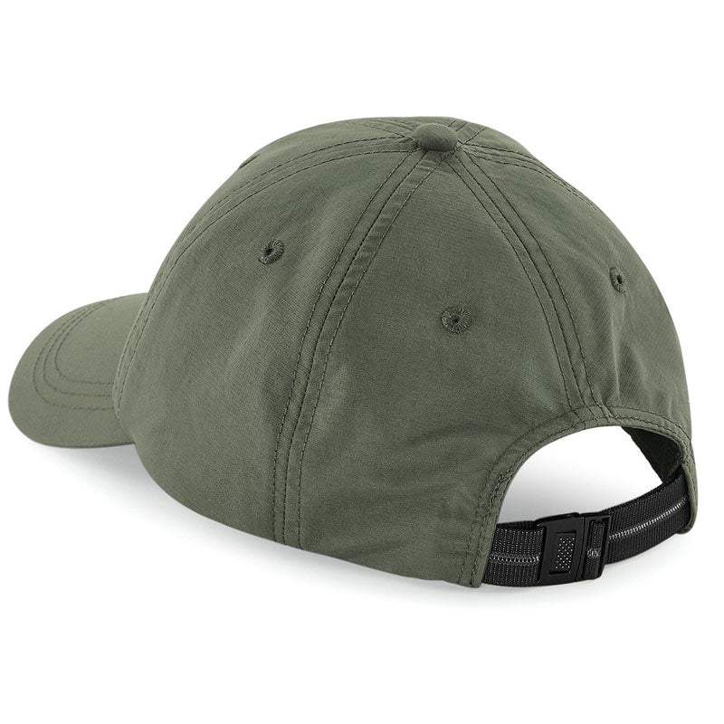 Casquette technique style outdoor kaki