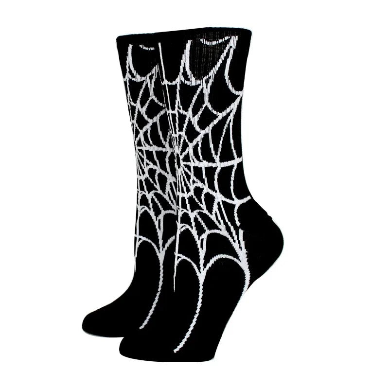 chaussettes street spider noire
