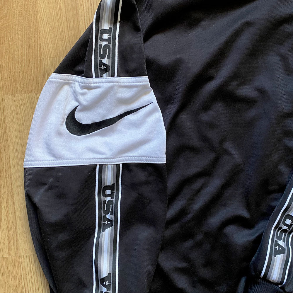 Veste Vintage Nike USA track Jacket noire L