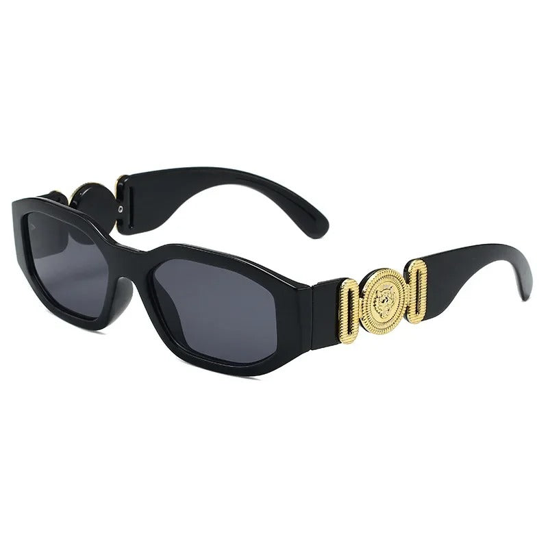 Lunette Hip hop fashion noir or