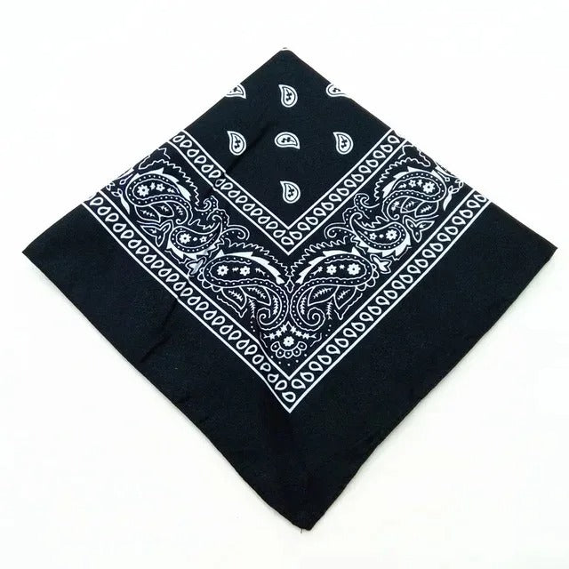 Bandana hiphop noir blanc