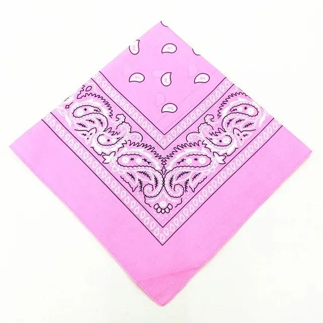 foulard bandana fashion rose