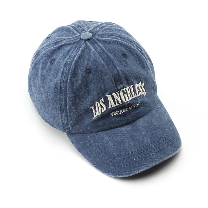 Casquette Baseball Los Angeles Vintage bleu jean