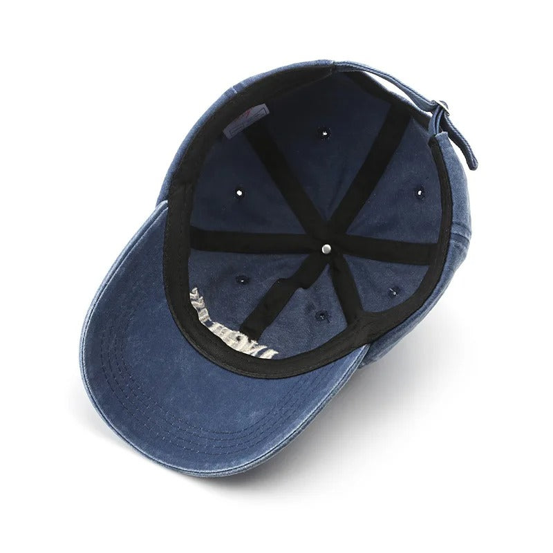 Casquette Baseball Vintage denim réglable