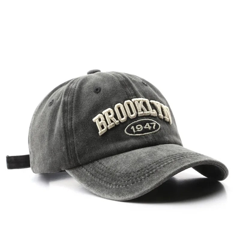 casquette baseball brooklyn new york washed