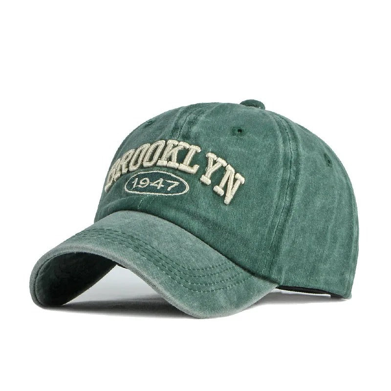 casquette baseball brooklyn new york verte