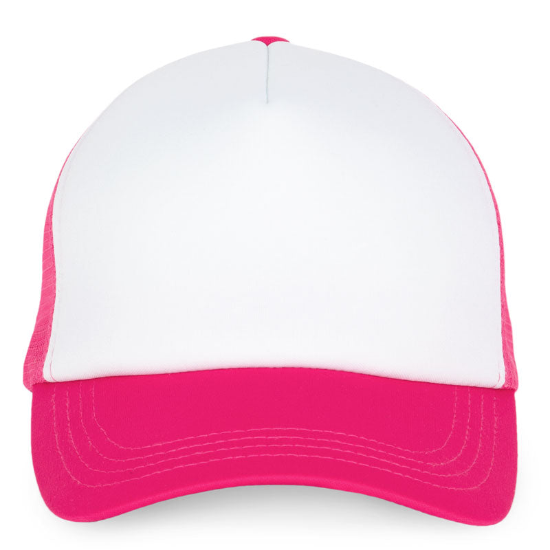 casquette trucker rose magenta