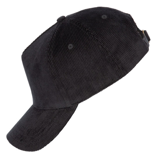 Casquette velours noire