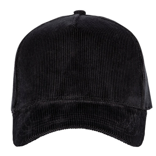 Casquette velours noire
