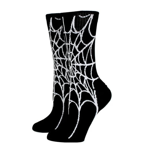 chaussettes street spider noire 