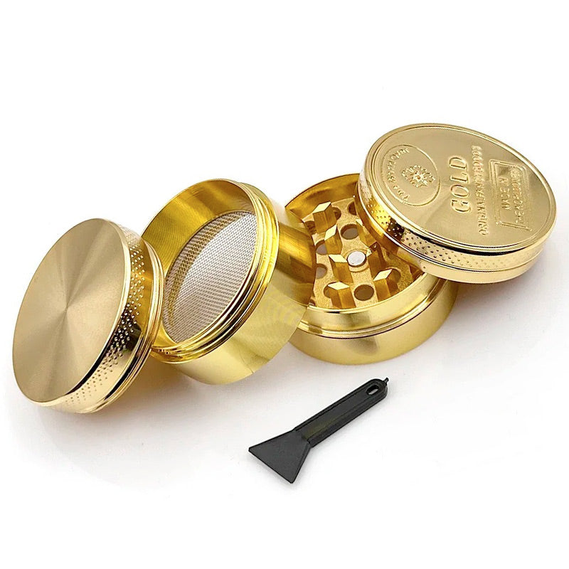 Mini grinder métal or gold 