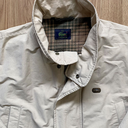 Parka Lacoste homme vintage beige taille M