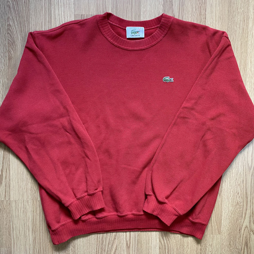 Pull Lacoste vintage rouge