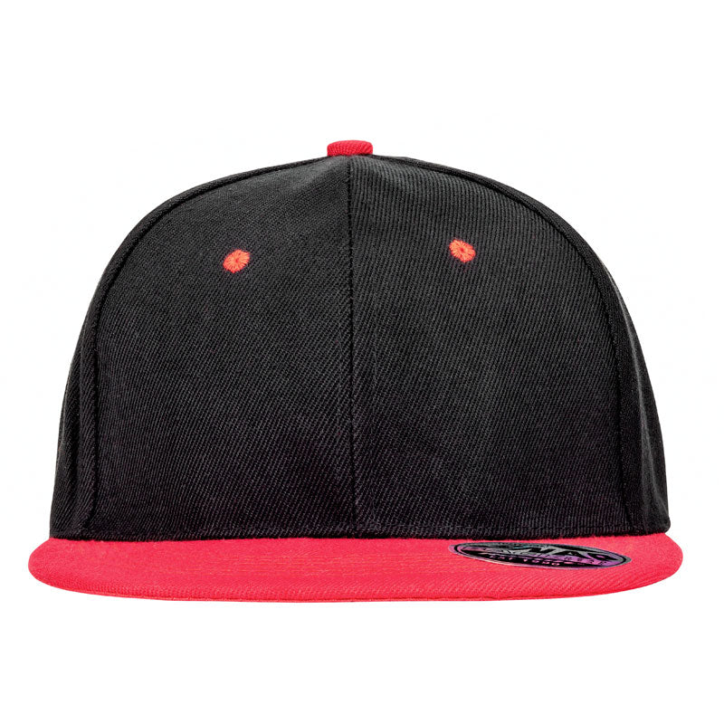 snapback noir et rouge