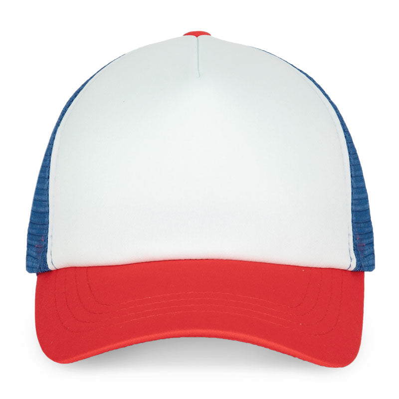 casquette trucker bleu blanc rouge