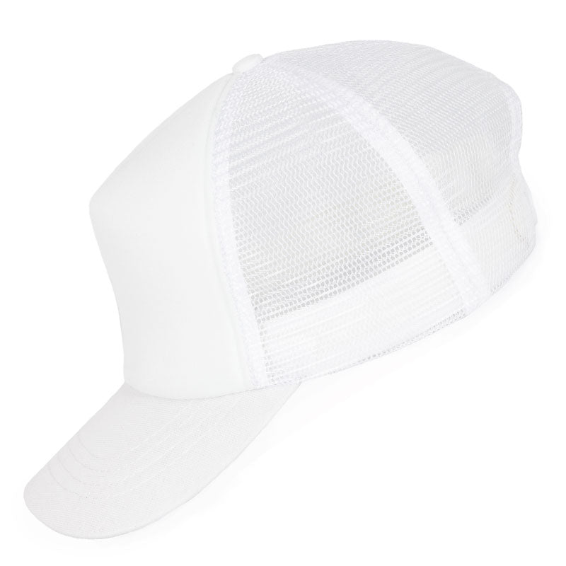 casquette trucker filet blanche