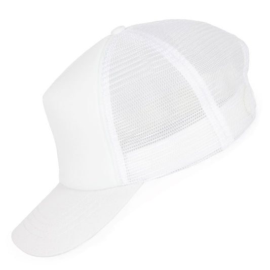 casquette trucker filet blanche