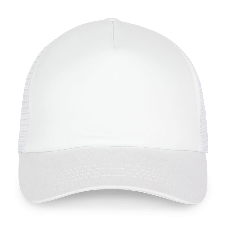 casquette trucker mesh blanche