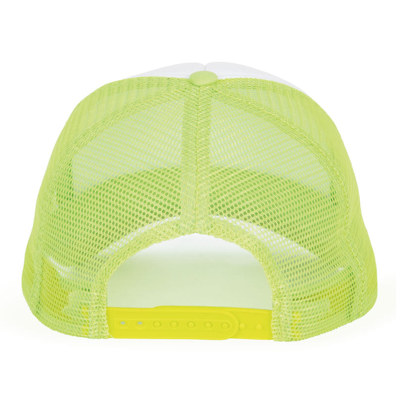 casquette trucker vert lime réglable